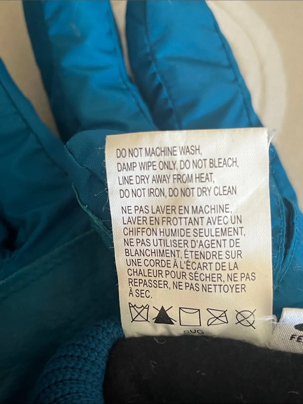 Columbia Sportswear Company teal green winter gloves size small